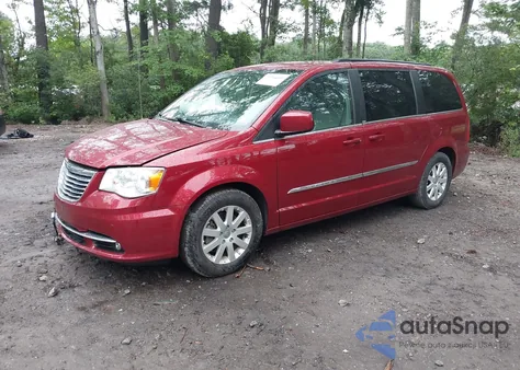 2013 Chrysler Town & Country Touring from USA, damaged, VIN 2C4RC1BG8DR793378